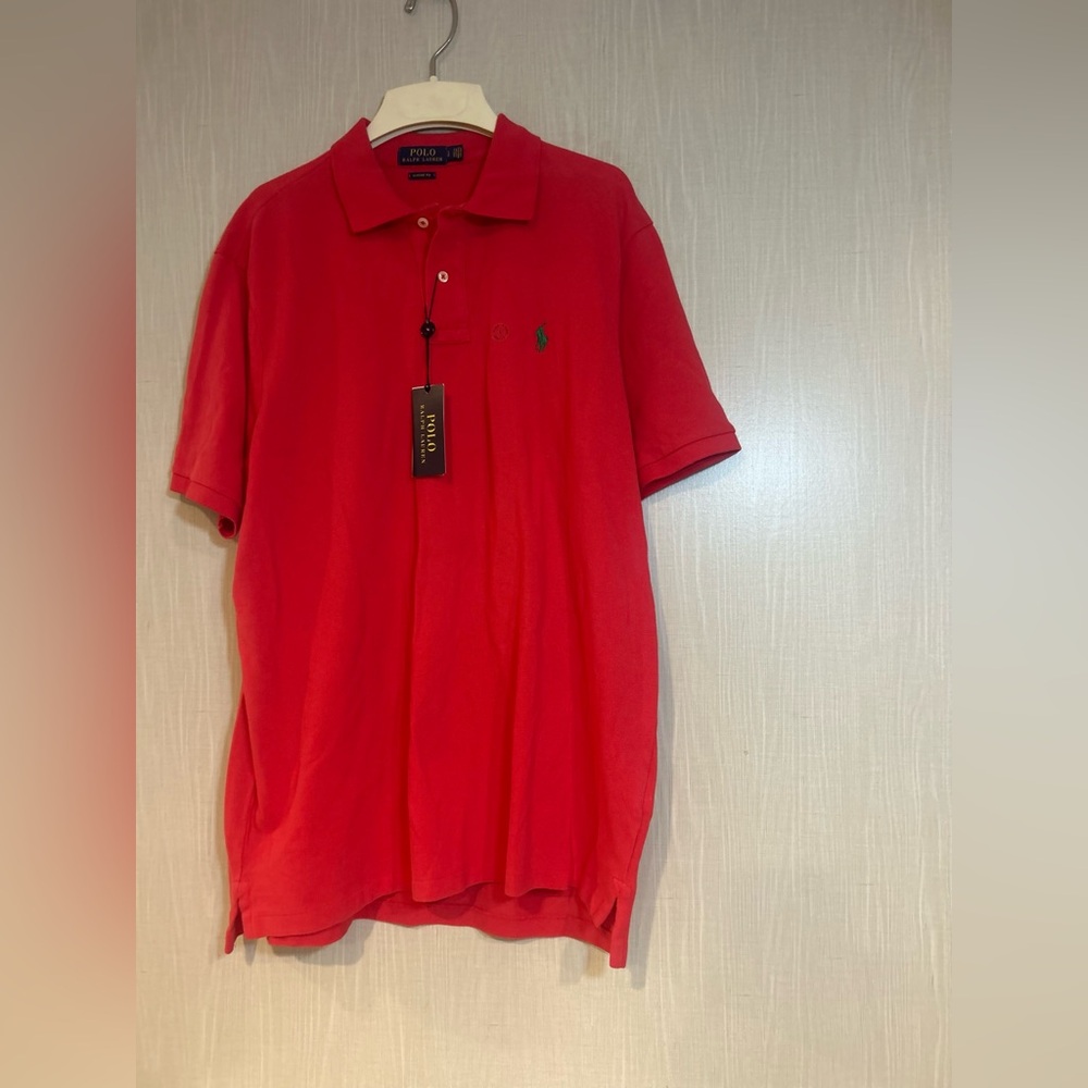 Classic Men's Red Polo Shirt NW